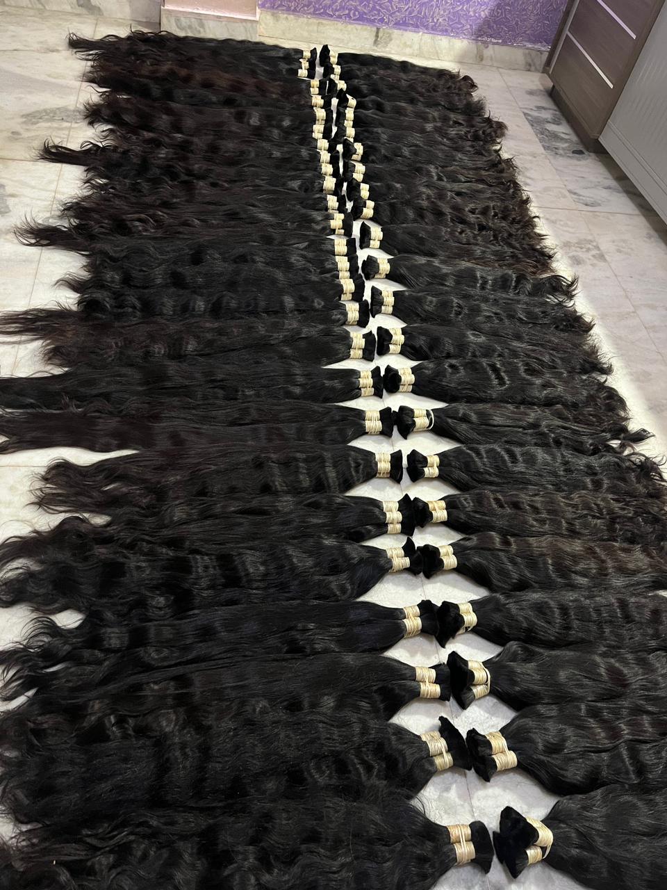 Older woman looking down